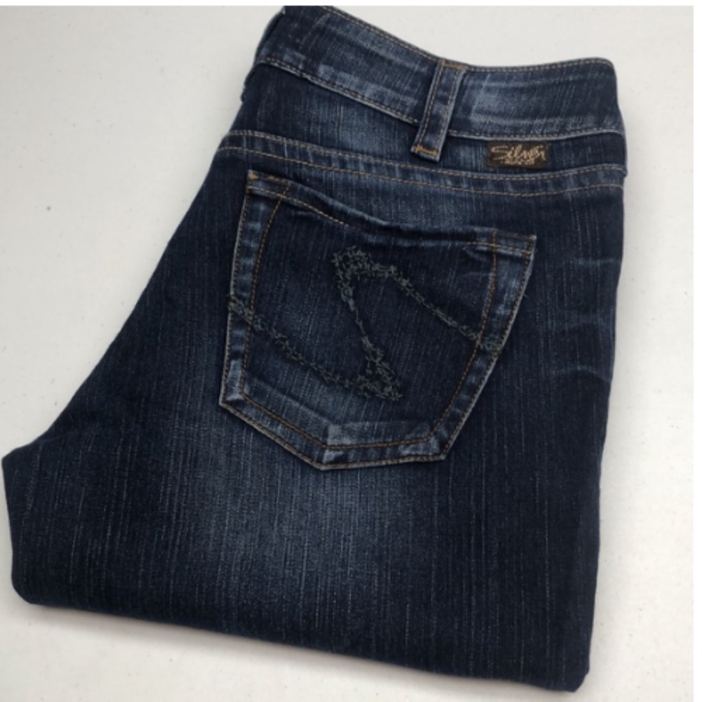 LIKE NEW RETRO SILVER SUKI BOOTCUT JEANS 31x32 ⭐️